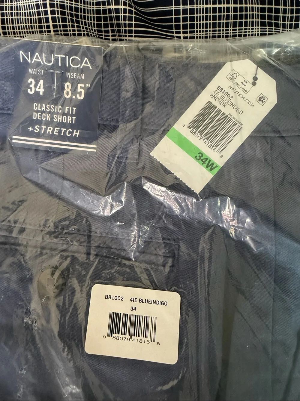 Nautica Classic Fit Deck Short Stretch